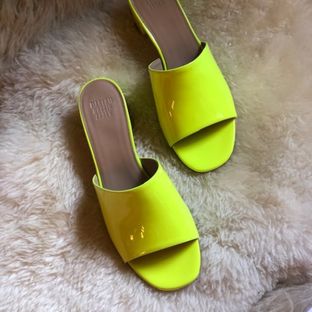 BRAND NEW Maryam Nassir Zadeh MNZ Sophie slides - Picture 3 of 8